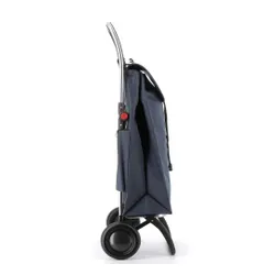 Wózek na zakupy składany 2-kołowy Rolser I-MAX TWEED 2L - navy blue