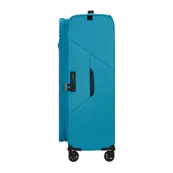 Большой расширяемый чемодан Samsonite Litebeam-ocean blue