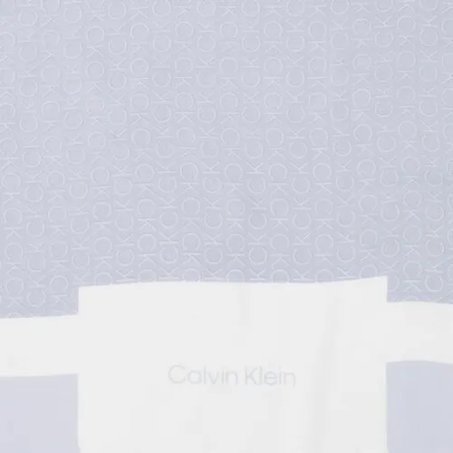 Calvin Klein Geo Minimal eșarfă Sling 130x130 K60K610227 pur albastru CFX