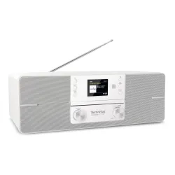 Radioodbiornik TechniSat DigitRadio 371 CD BT Radio FM DAB+ Bluetooth Biały