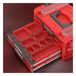 Skrzynka narzędziowa QBRICK System Pro Drawer 3 Toolbox 2.0 Profi Expert Red Ultra HD Custom