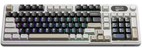 Klawiatura ATTACK SHARK X98 Pro Biało-czarny