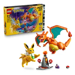 LEGO 72167 Pokémon SMART Play Charizard kontra Jolteon — ostateczna bitwa