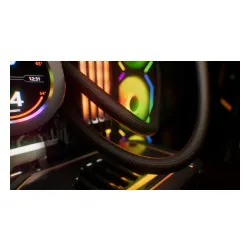 Chłodzenie Krux HydroGlance 240 ARGB LCD Czarny