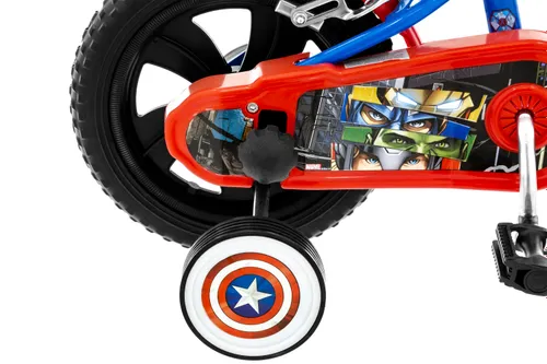 Rower dziecięcy MARVEL Avengers 12 cali dla chłopca Niebieski