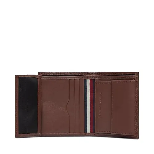 Большой мужской кошелек Tommy Hilfiger Th Central Trifold Am0am11851 Dark Chestnut GT8