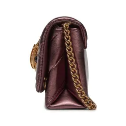 Kurt Geiger 690-Geantă Mini Kensington Din Piele 9086631109 Maro Închis