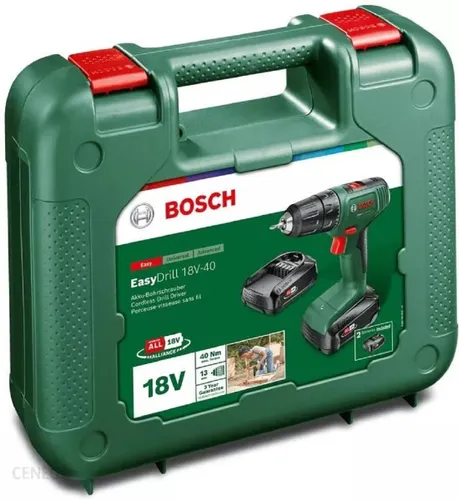 Wiertarko-wkrętarka BOSCH EasyDrill 18V-40 18V 1.5Ah z akumulatorem