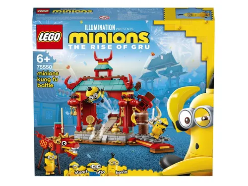 LEGO Minions 75550 Köleler ve Kung Fu Dövüşü