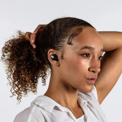 Słuchawki bezprzewodowe JLab JBuds Air ANC Dokanałowe Bluetooth 5.2 Czarny