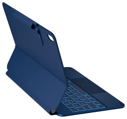 Etui na iPad TYPECASE Edge Błękitny pacyfik Klawiatura