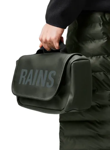 Косметичка / Дорожная сумка Rains Texel Wash Bag - green