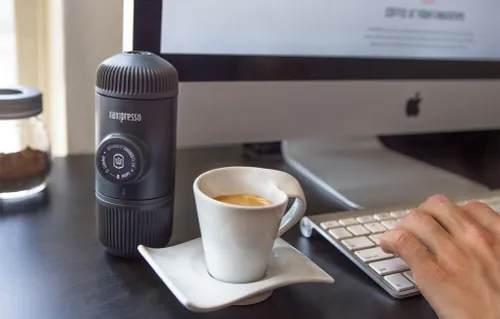 Ekspres WACACO Nanopresso Szary + Adapter NS