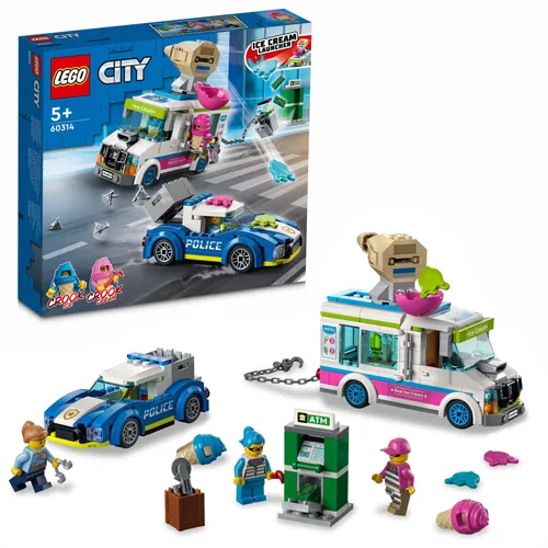 LEGO 60314 City Policyjny pościg za furgonetką z lodami