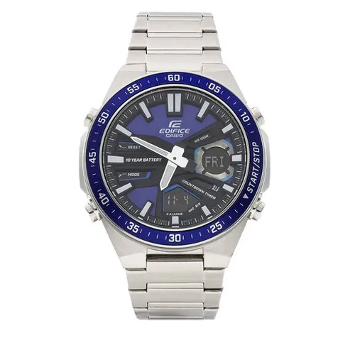 Часы Casio Edifice EFV-C110D-2avef Silver/Blue