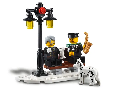 Конструктор Lego 10263 Creator Expert -  Пожарная часть в зимней деревне