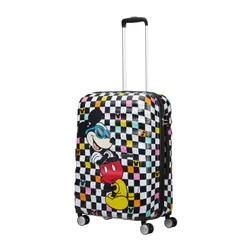 Walizka średnia American Tourister Wavebreaker Disney - Mickey Check