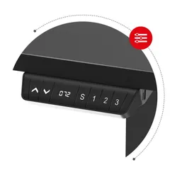 Huzaro Hero 9.5 Black (elektryczna regulacja)