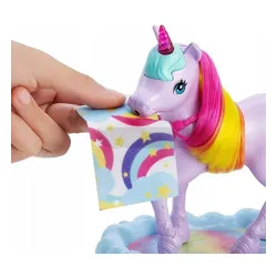 Lalka Barbie Księżniczka z jednorożcem GTG01
