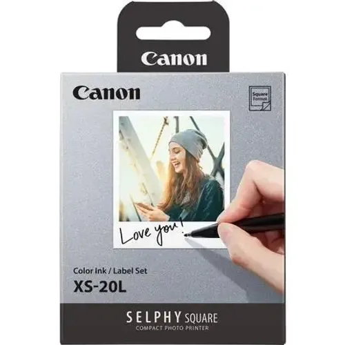 Drukarka Canon Selphy Square QX10 zielony + papier XS-20L 20szt