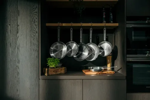 SKOTTSBERG Stainless Steel 28 cm - patelnia / wok ze stali nierdzewnej