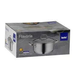 KELA Flavoria 2,4 l - garnek ze stali nierdzewnej z pokrywką