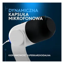 Mikrofon Logitech Yeti GX Przewodowy Dynamiczny Biały