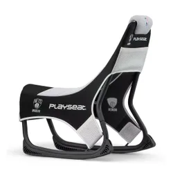 Fotel Playseat Champ NBA-Brooklyn Nets -Gamingowy do 122kg Tkanina Czarno-biały