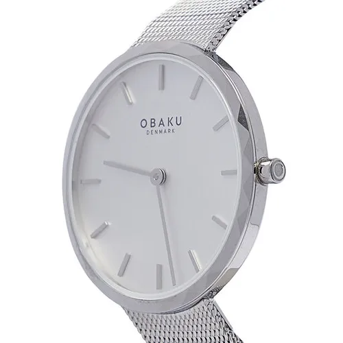 Obaku Klasör Saati V252lxcımc Gümüş / Beyaz