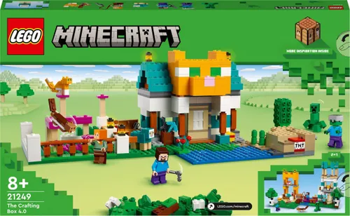 Конструктор Lego Minecraft Творческая мастерская 4.0 (21249)