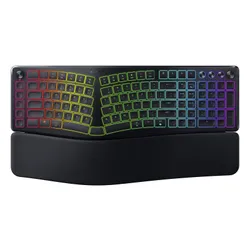 Klawiatura Razer Pro Type Ergo US bezprzewodowa 100% (full-size) podświetlana czarna