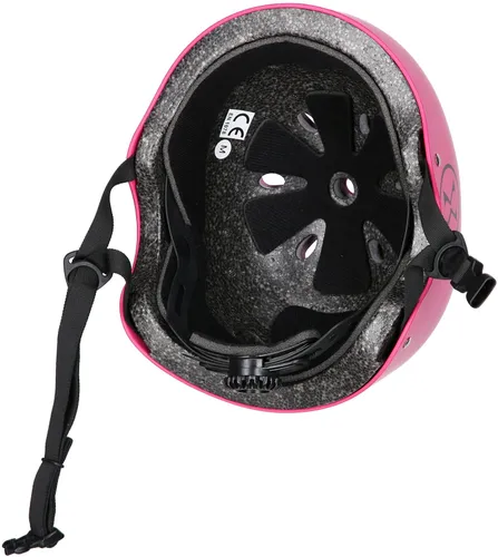 Kask NILS EXTREME MR290 Różowy (rozmiar M) + Zestaw ochraniaczy