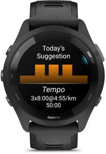 Zegarek sportowy GARMIN Forerunner 265 46mm Czarny