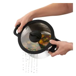 Garnek nierdzewny z pokrywką Starke Pro Sante 2,7 l