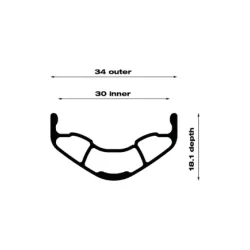 Koło tylne WTB Proterra Tough i30 27,5" 142x12mm SRAM XDR