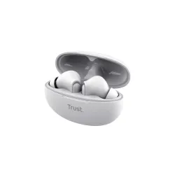 Słuchawki bezprzewodowe Trust Yavi ENC Dokanałowe Bluetooth Biały