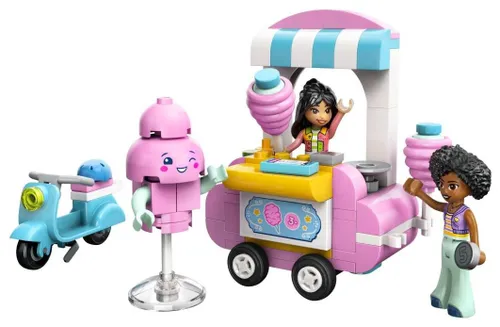 LEGO Friends 42643 Stoisko z watą cukrową i skuter