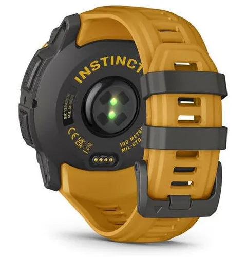 Smartwatch GARMIN Instinct 3 50mm Solar Pomarańczowo-szary