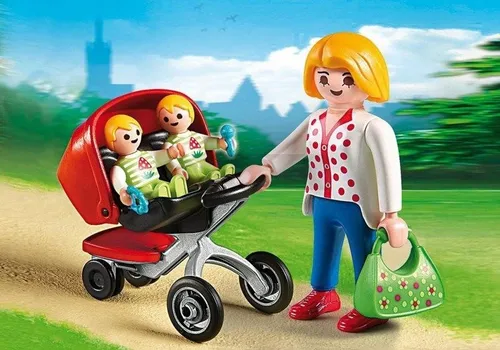 PLAYMOBIL 5573 Wózek dla bliźniaków