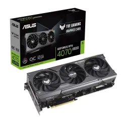 Karta graficzna ASUS TUF Gaming GeForce RTX 4070 SUPER OC Edition 12GB GDDR6X 192bit DLSS 3