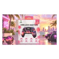 Pad FroggieX FX-P5-GP3-B Vibe City Edition do PC, PlayStation 5, Android, iOS Bezprzewodowy Czarny