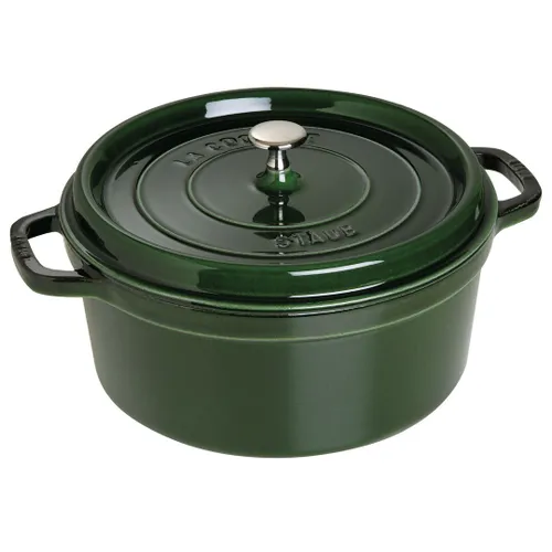 STAUB La Cocotte 6,7 l ciemnozielony - garnek żeliwny z pokrywką