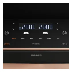 Air Fryer Frytkownica beztłuszczowa COSORI CAF-TF101S-AEUR Dual Blaze TwinFry 10l Wi-Fi dzielony kosz