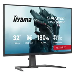 iiyama G-Master GB3272QSU-B1 Red Eagle - 180Hz | QHD | Fast IPS | 31.5''
