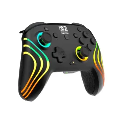 Pad Turtle Beach Afterglow Wave Wireless RGB Controller do Nintendo Switch 2 Bezprzewodowy Czarny