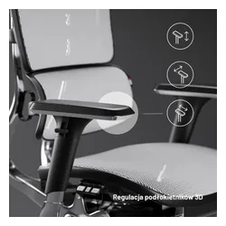 Fotel DIABLO CHAIRS V-Master Biało-czarny