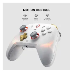 Pad GameSir HRG1011 Cyclone 2 Bundle White do PC Nintendo Switch iOS Android Bezprzewodowy Biały