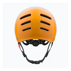 Kask rowerowy Lazer One+ silver/orange