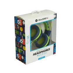Słuchawki bezprzewodowe GoGEN HBTM 32BL Nauszne Bluetooth 4.2 Dla dzieci Niebieski