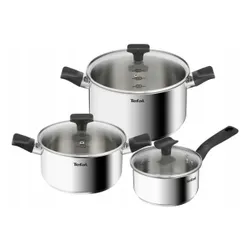 Zestaw garnków TEFAL Delicius B925S655 (6 elementów)